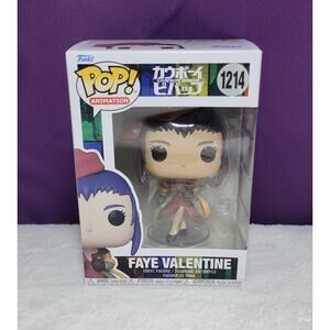 Funko Pop Faye Valentine # 1214 Cowboy Bebop Pop Animation Vinyl Figure Collect